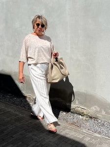 Linnen t-shirt